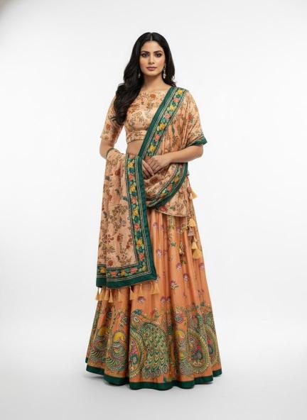 Artriddhs Dola silk D NO DEGITAL 14 Affordable lehenga choli in Hyderabad